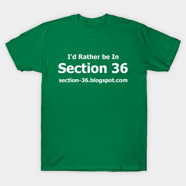 RBI Section 36 Print T-Shirt by Section36